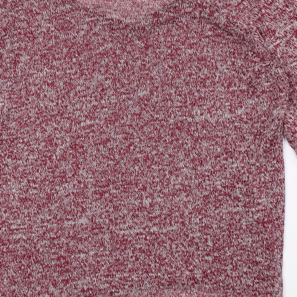 Womens UK Size 14 New Look Red Pullover Jumper