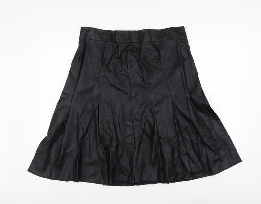 Womens UK Size L Marks and Spencer A-Line Latex Skirt