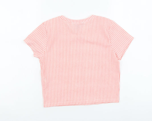 Womens UK Size 8 New Look Pink Camisole T-Shirt