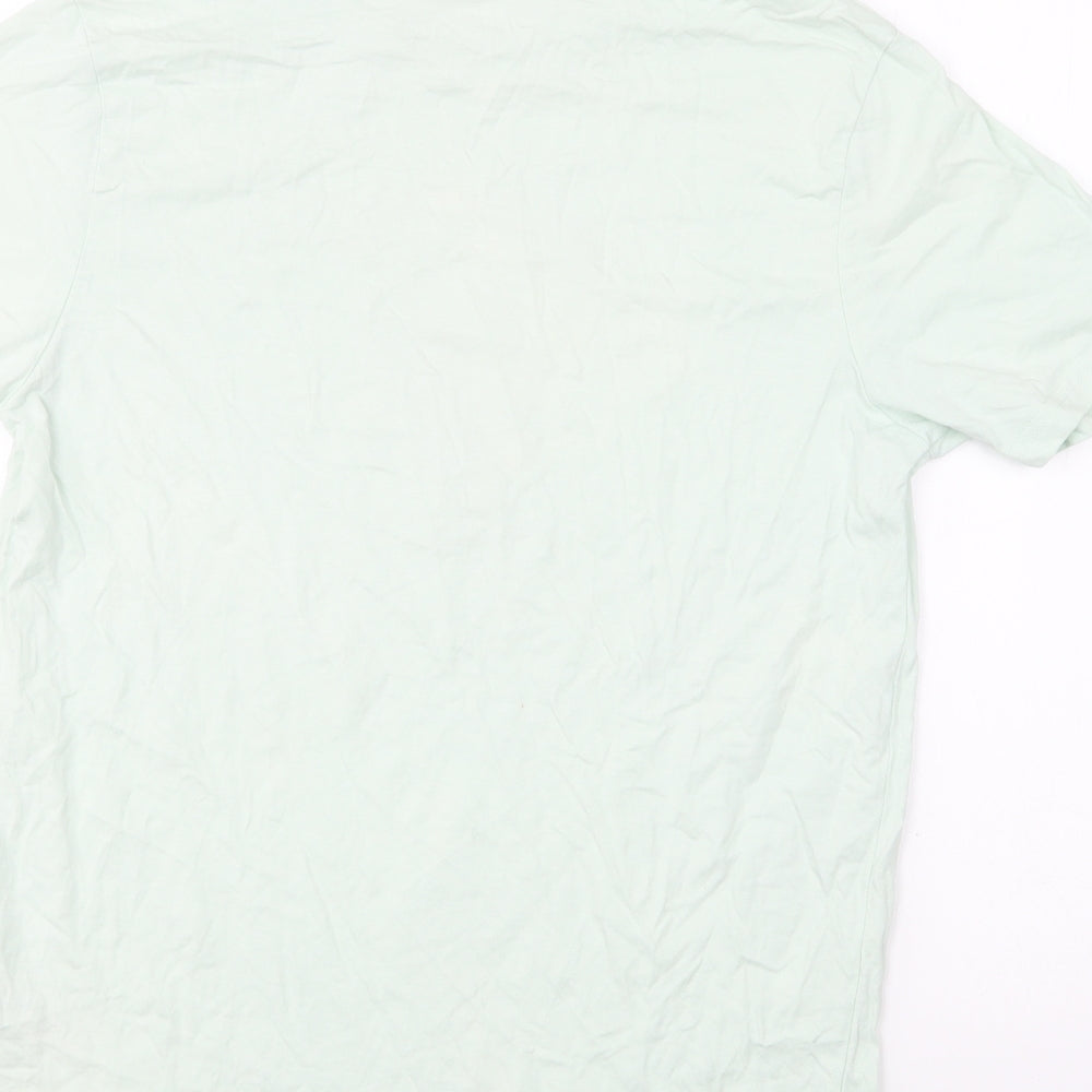 Womens UK Size S Dunnes Stores Green Basic T-Shirt