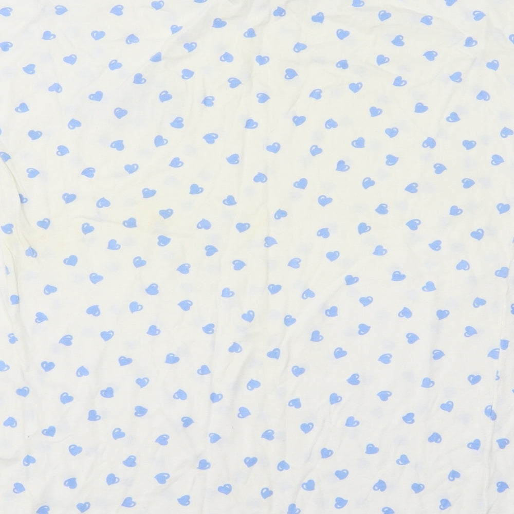 Womens UK Size M Dorothy Perkins Blue Basic T-Shirt