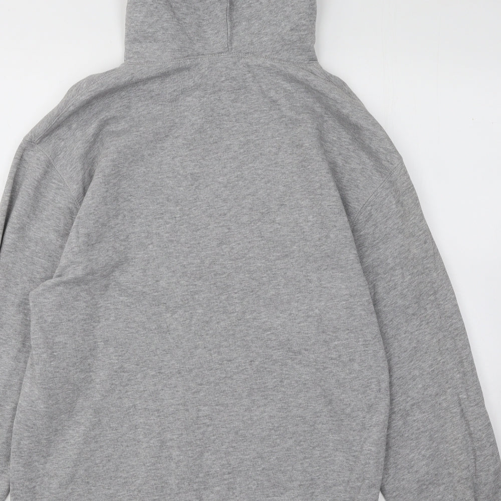 Womens UK Size S Divided by H&M Grey Pullover Hoodie