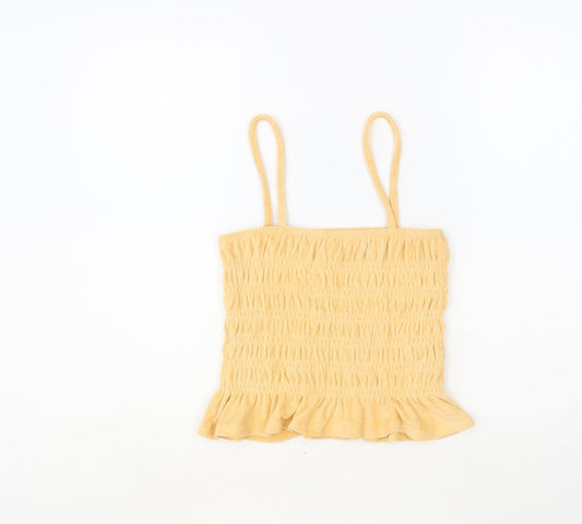 Womens UK Size S H&M Orange Camisole Tank