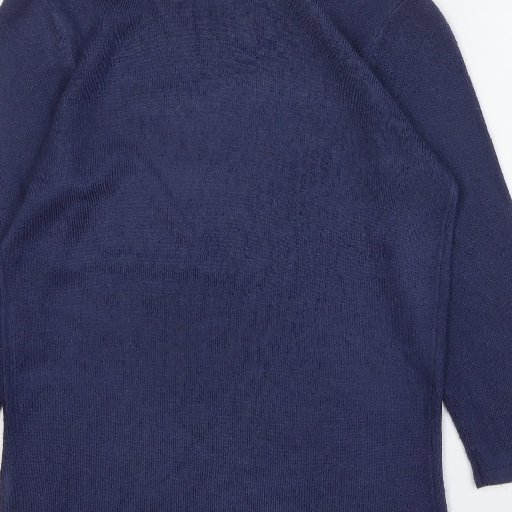 Womens UK Size 10 Store Twenty One Blue Pullover Jumper