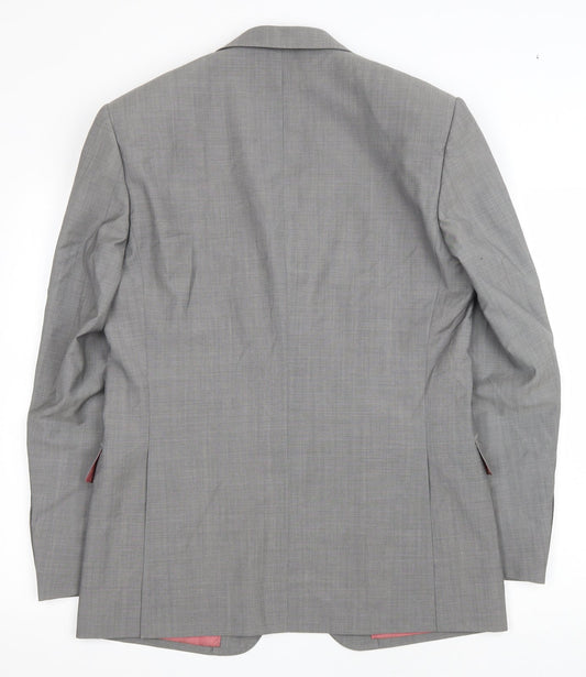 Mens UK Size 38 Marks and Spencer Regular Grey Suit Jacket