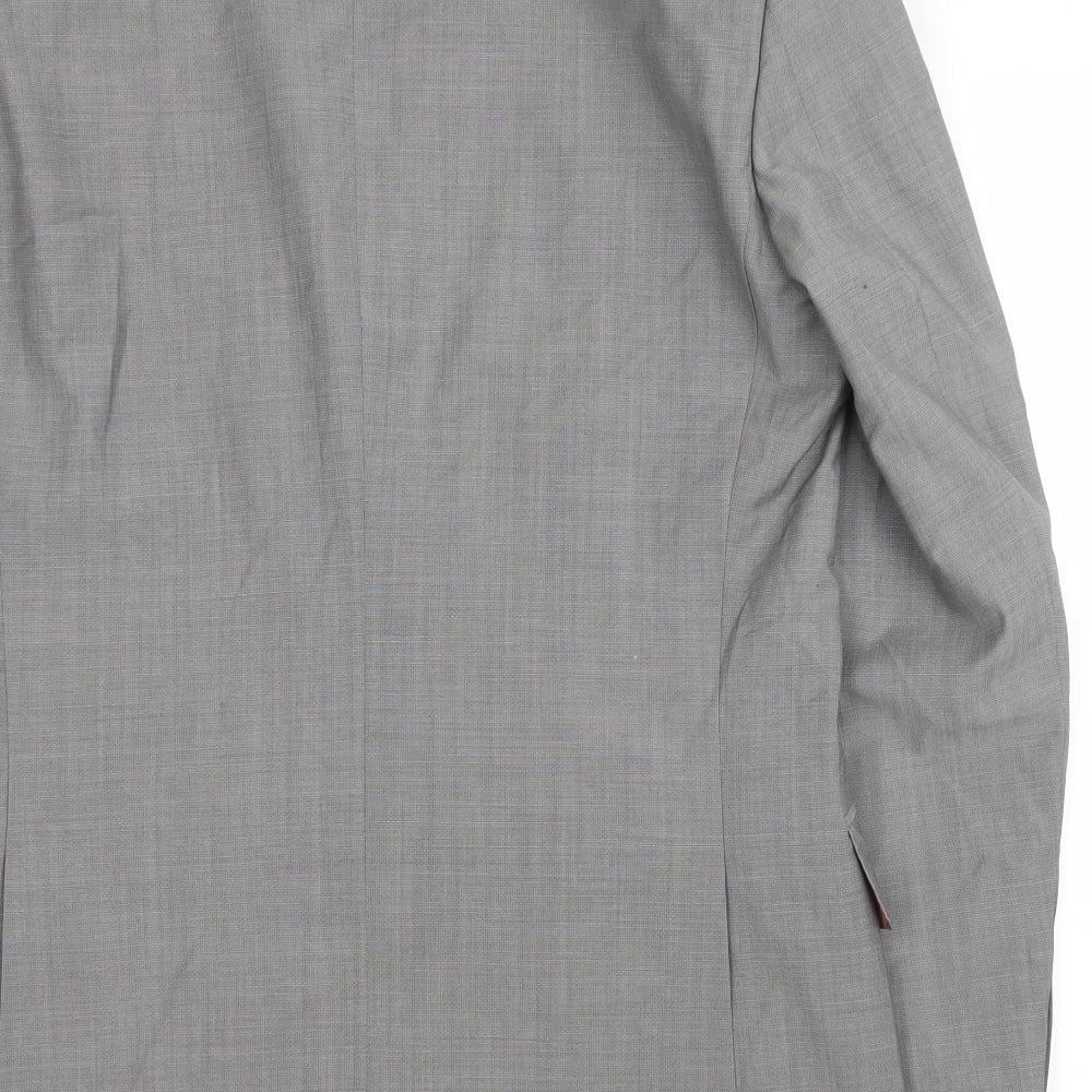Mens UK Size 38 Marks and Spencer Regular Grey Suit Jacket