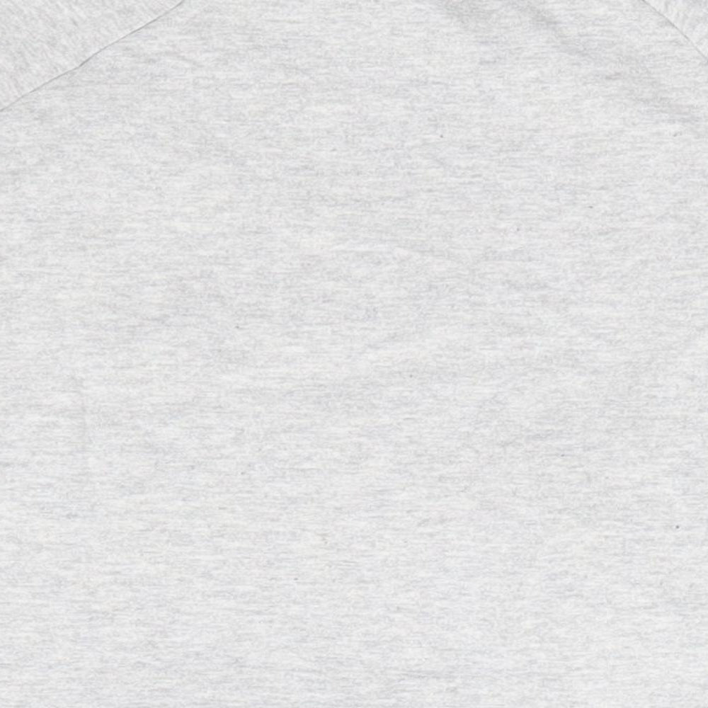 George Boys Grey 100% Cotton Basic T-Shirt Size 6-9 Months Round Neck Snap - Tropical Fun Dinosaur