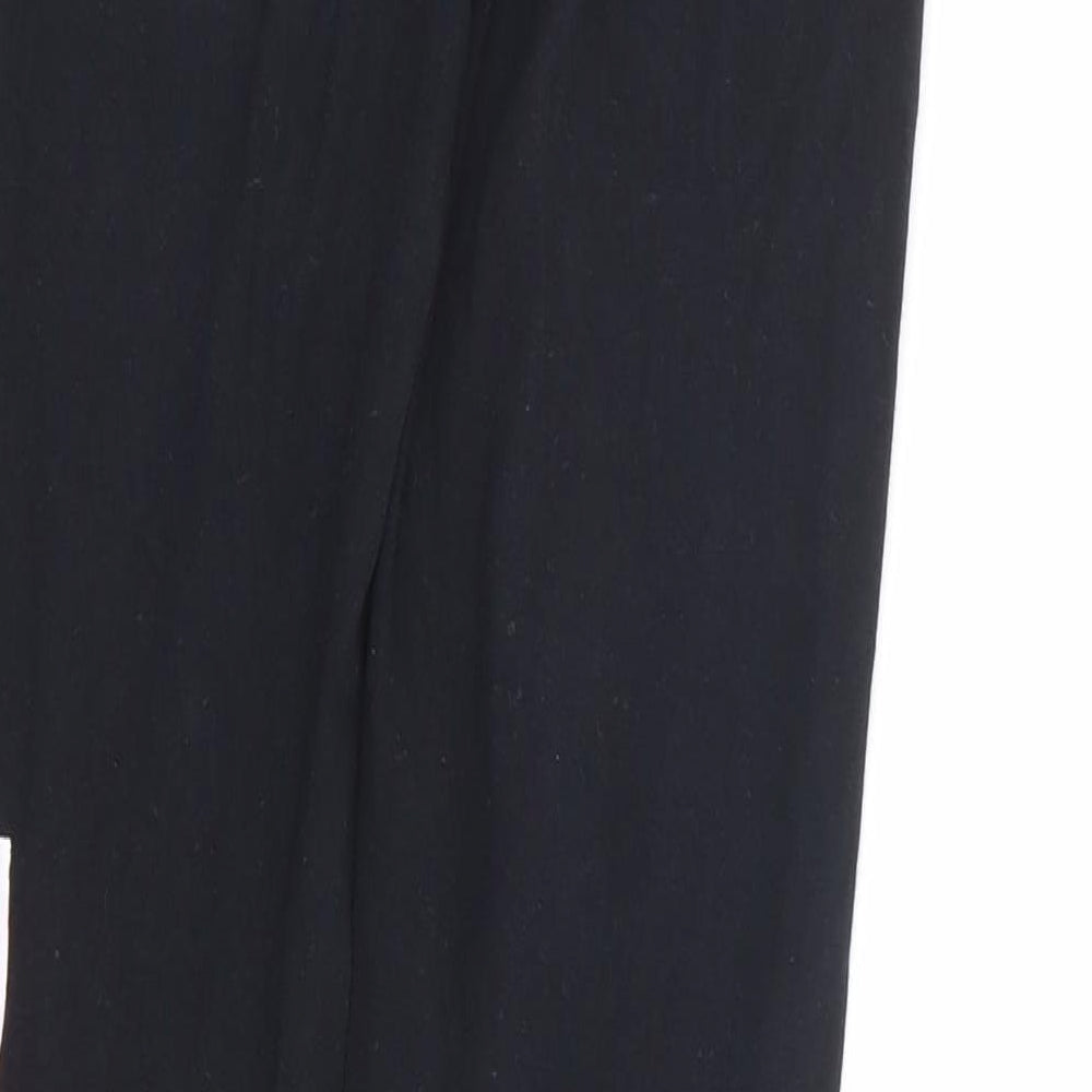 Womens UK Size 6 ellesse Jogger Black Leggings