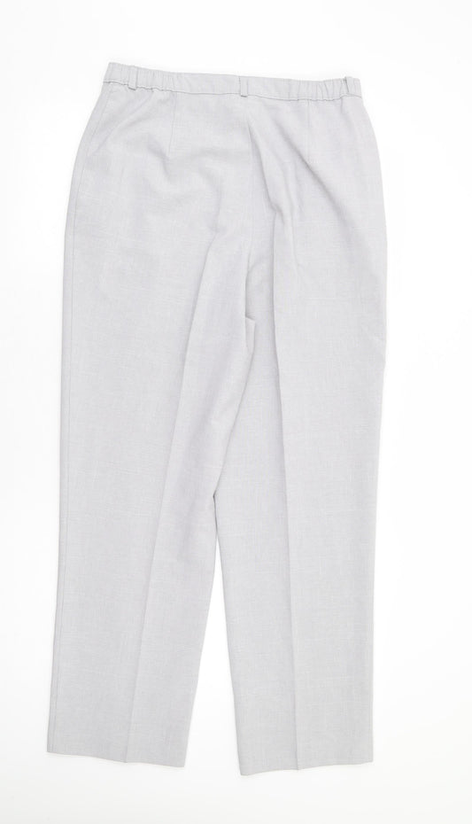 Womens UK Size 14 BHS Regular Fit Grey Trousers