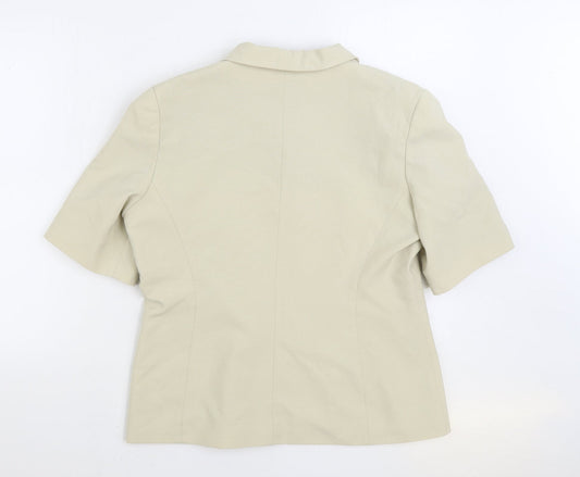 Womens UK Size 16 Modern Classics Beige Jacket