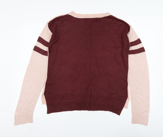 Womens UK Size XS NEXT Pink Pullover Jumper
