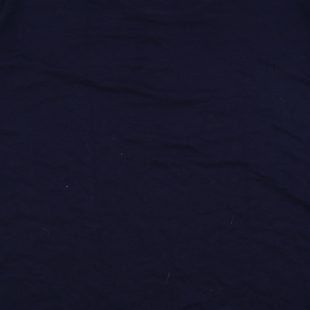 CH Classic Mens Multicoloured 100% Cotton Polo Size XL Collared Button - Logo print, 2XL