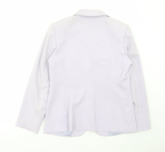 Womens UK Size M Preworn Purple Jacket