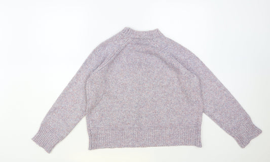 Womens UK Size S Oasis Purple Pullover Jumper