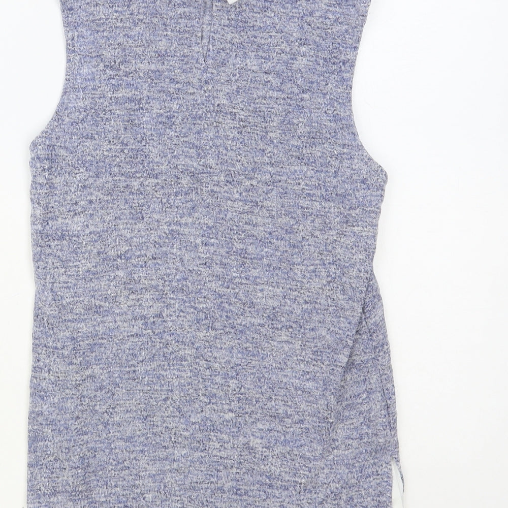Womens UK Size 6 Atmosphere Blue Basic Blouse