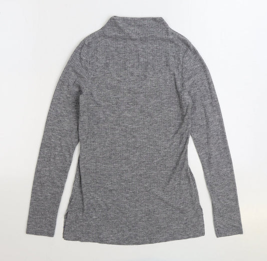 Womens UK Size 8 River Island Grey Pullover Jumper