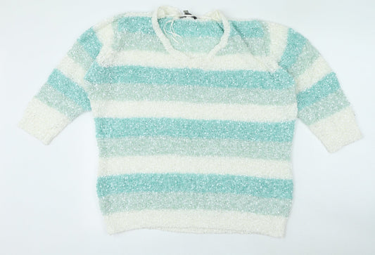 Womens UK Size XL Originals Knitwear Blue Pullover Jumper