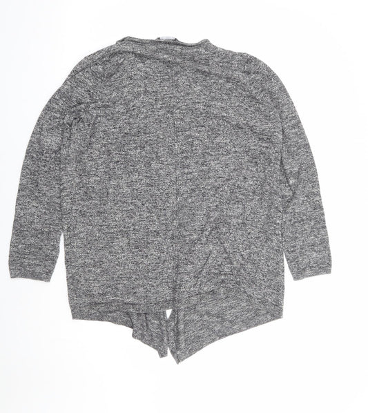 Womens UK Size 12 New Look Grey Cardigan Jumper
