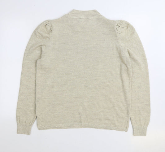 Womens UK Size 18 Matalan Beige Pullover Jumper