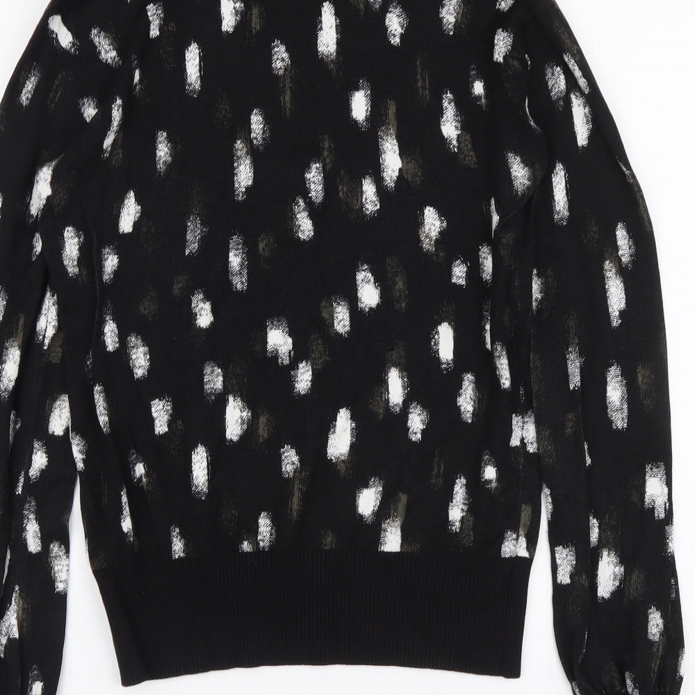 Womens UK Size 6 NEXT Black Pullover Jumper