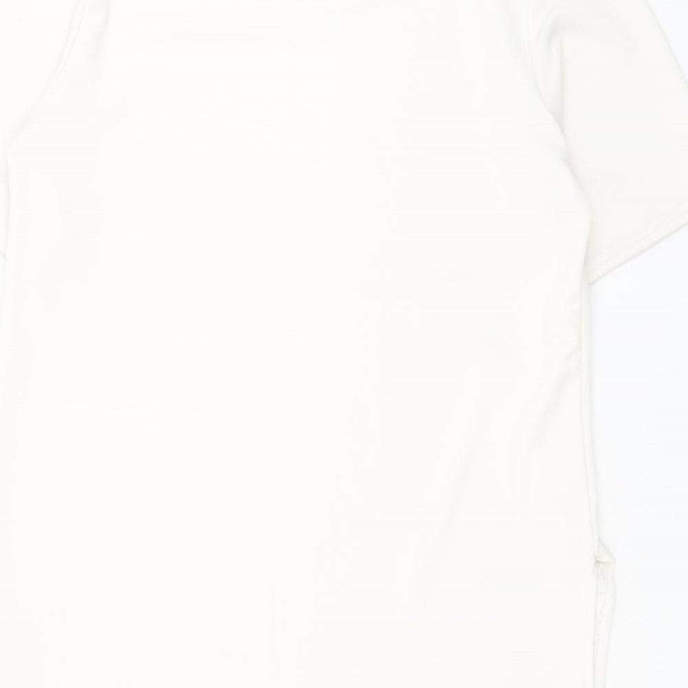 Womens UK Size 8 Parisian Collection White Basic Blouse