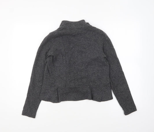 Womens UK Size XS H&M Grey Cardigan Jumper