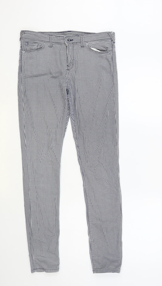 Womens UK Size 29 in Jack Wills Regular Fit Chino Blue Trousers