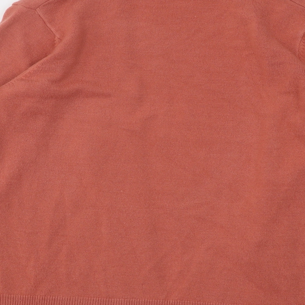 Womens UK Size S Marks and Spencer Pink Cardigan Jumper