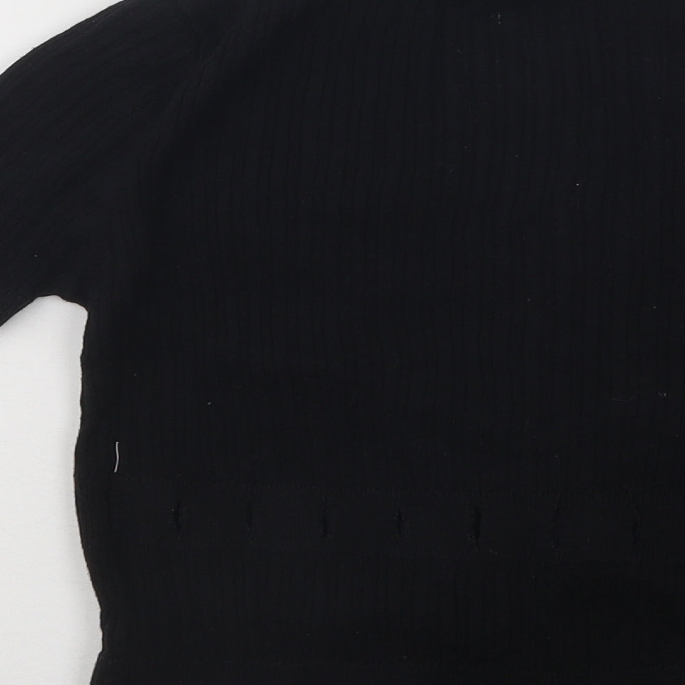 Womens UK Size 10 Atmosphere Black Pullover Jumper