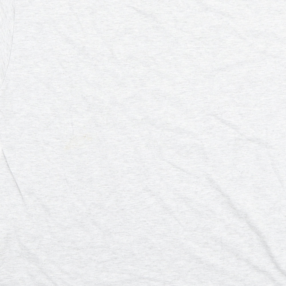 Epic Games Boys Grey Cotton Basic T-Shirt Size 6-7 Years Round Neck - Fortnite