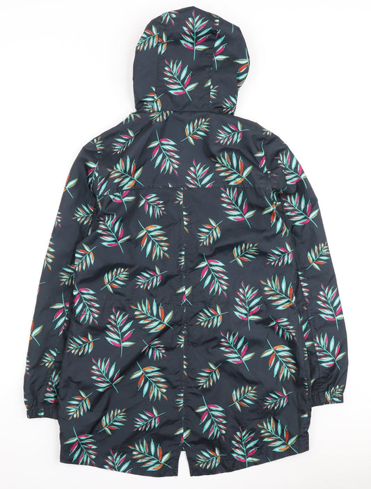 Womens UK Size S Marks and Spencer Blue Anorak Coat