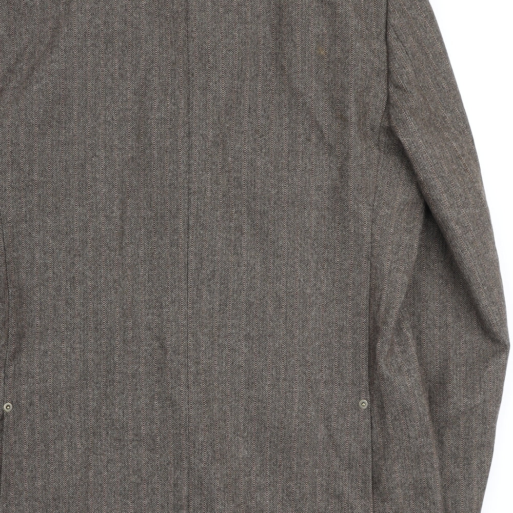 Mens UK Size River Island Regular Brown Suit