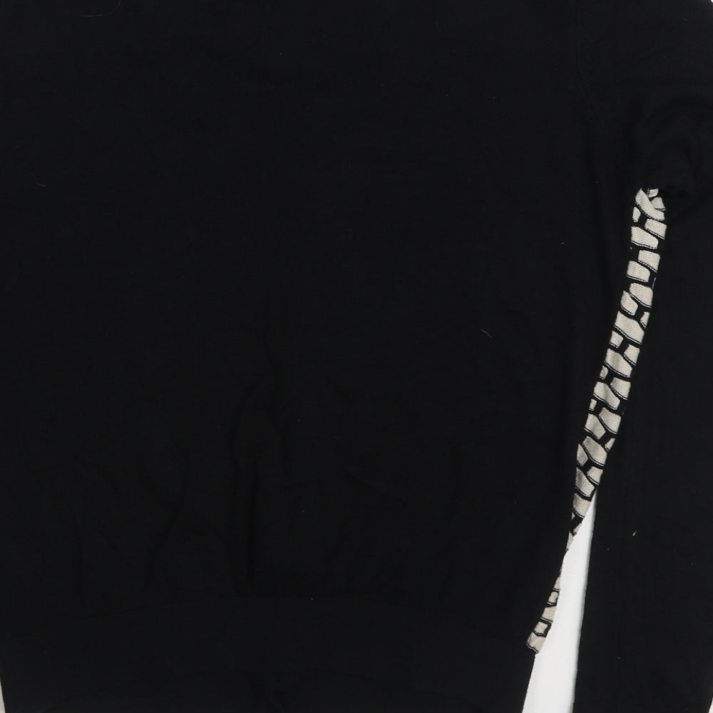 Womens UK Size 12 Dorothy Perkins Black Cardigan Jumper