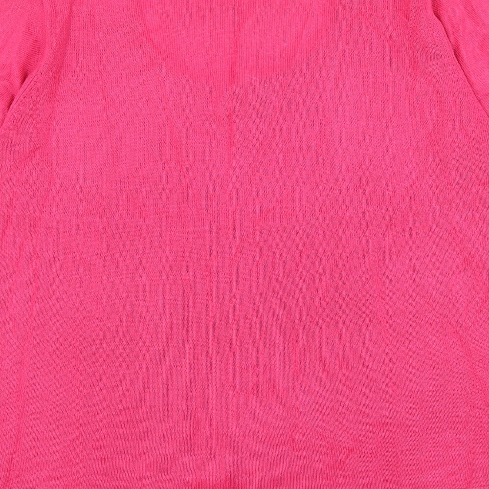 Womens UK Size 16 Tommy & Kate Pink Pullover Jumper