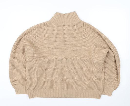 Womens UK Size L PEP & CO Brown Pullover Jumper
