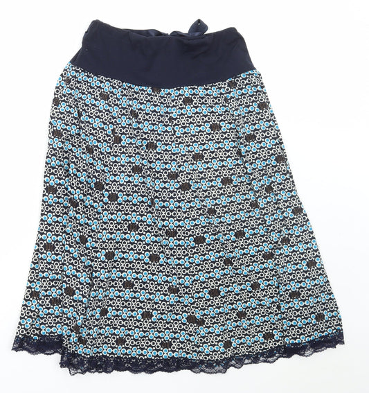 Womens UK Size M Preworn Flare Jersey Skirt