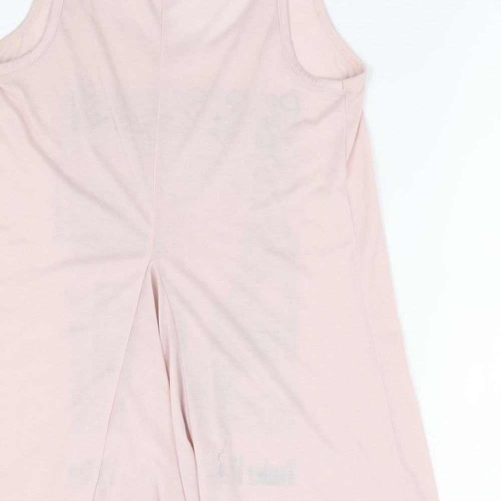 Womens UK Size 12 BHS Pink Basic Tank