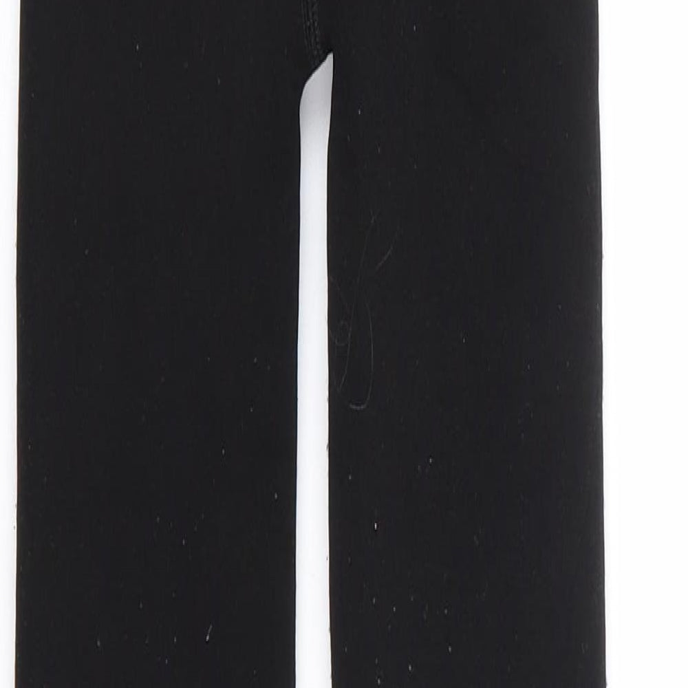 Womens UK Size S Preworn Jogger Black Leggings