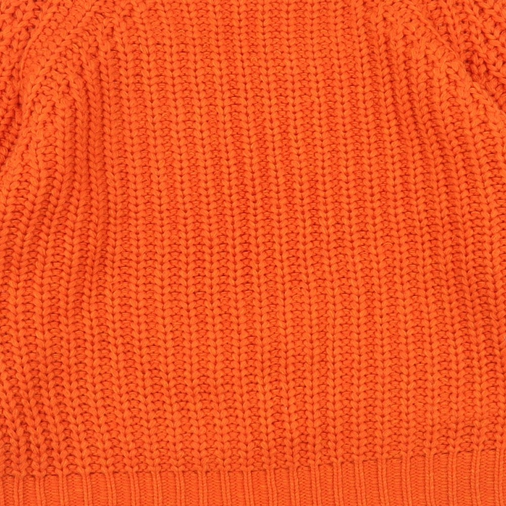 Womens UK Size L Originals Orange Pullover Jumper
