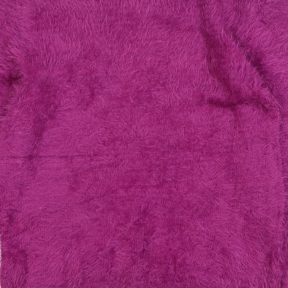 Womens UK Size 12 Lakeland Purple Pullover Jumper