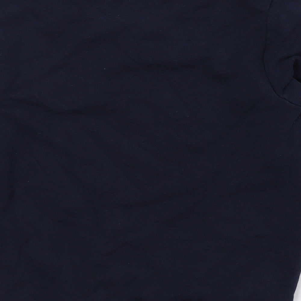 George Boys Blue Cotton Pullover Sweatshirt Size 5-6 Years