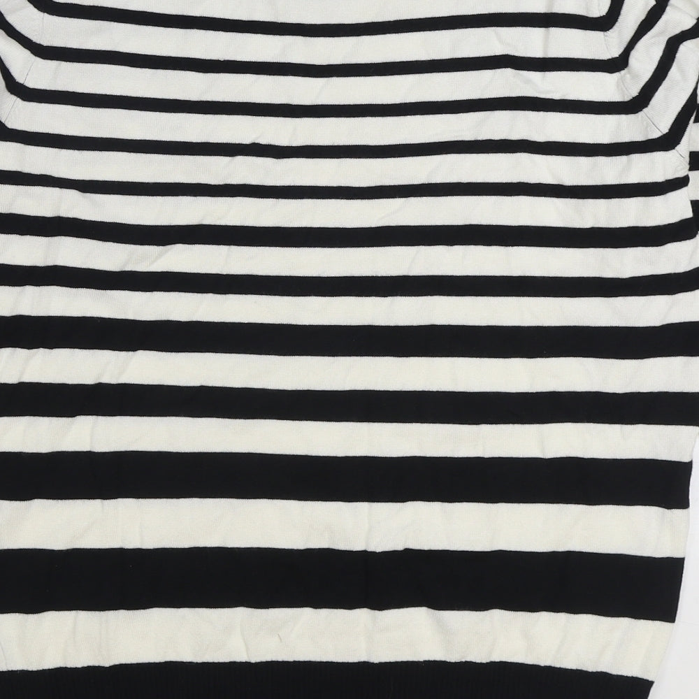 Womens UK Size M Preworn Black Pullover Jumper