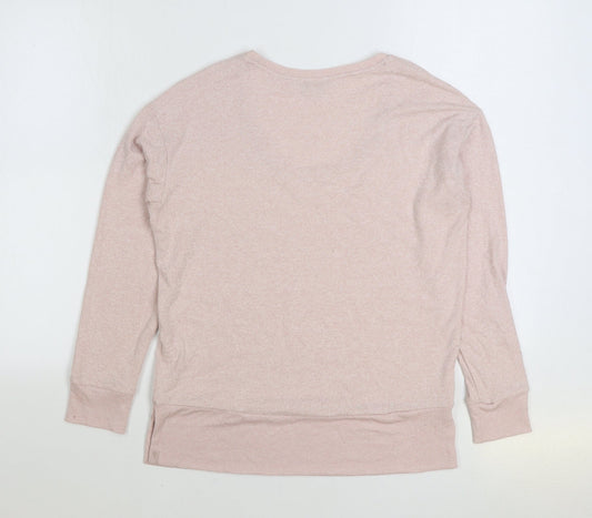 Womens UK Size 8 NEXT Pink Pullover Sweatshirt
