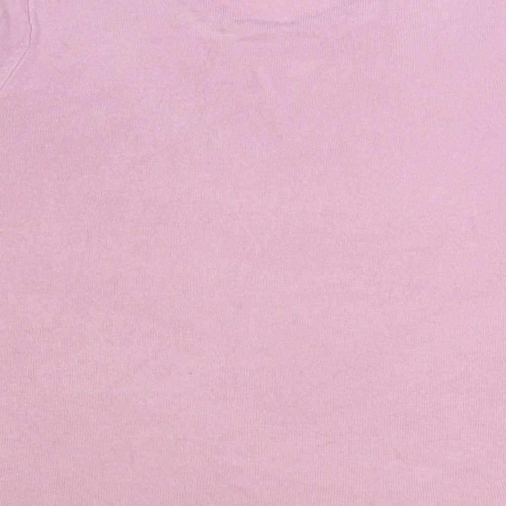 Womens UK Size L Bonmarché Pink Pullover Jumper