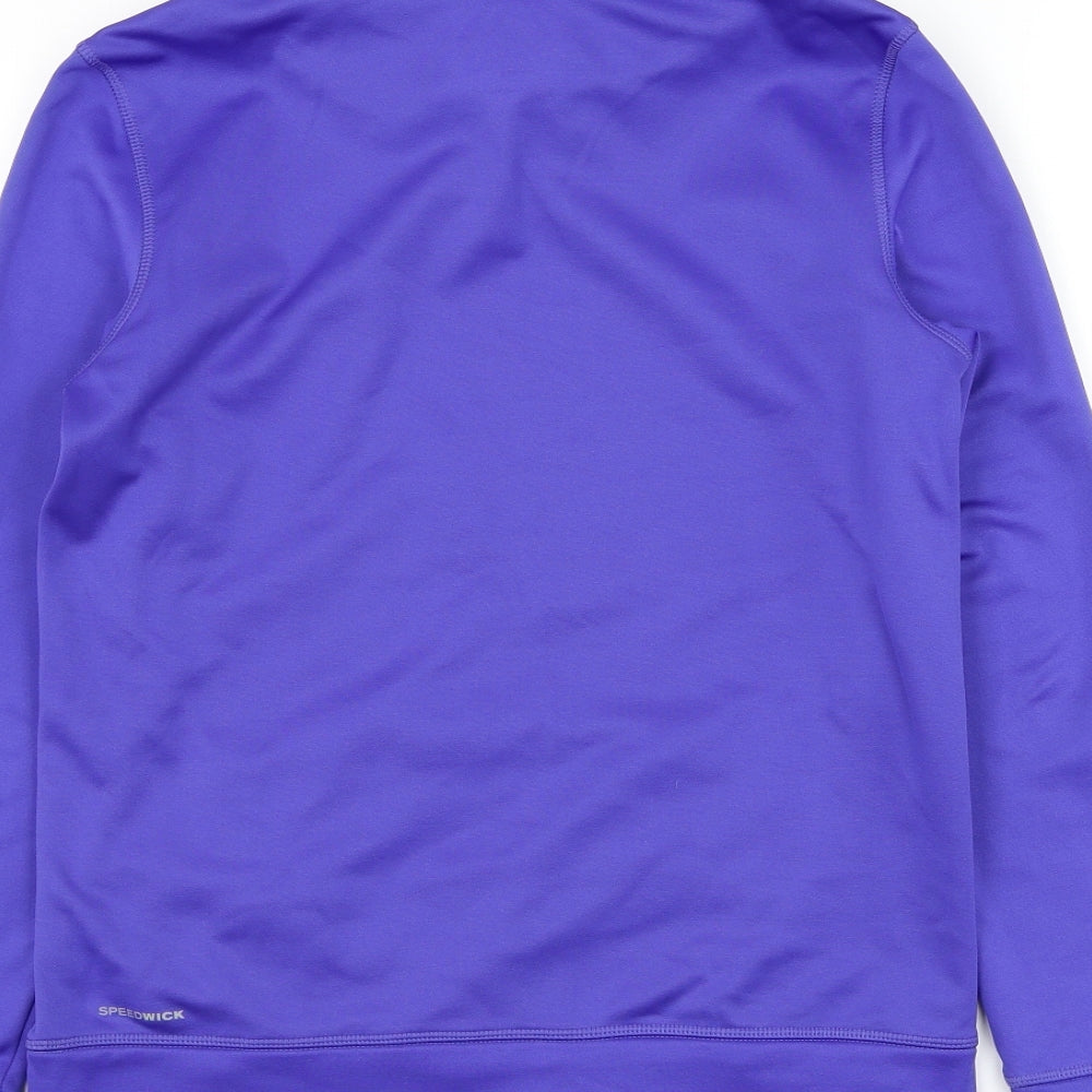 Mens UK Size S Reebok Blue Pullover Sweatshirt