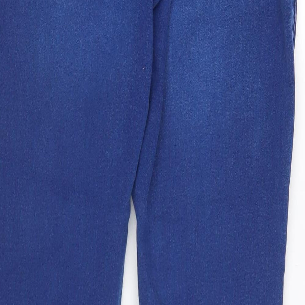 Dorothy Perkins Womens Blue Cotton Skinny Jeans Size 6 L25 in Regular Button