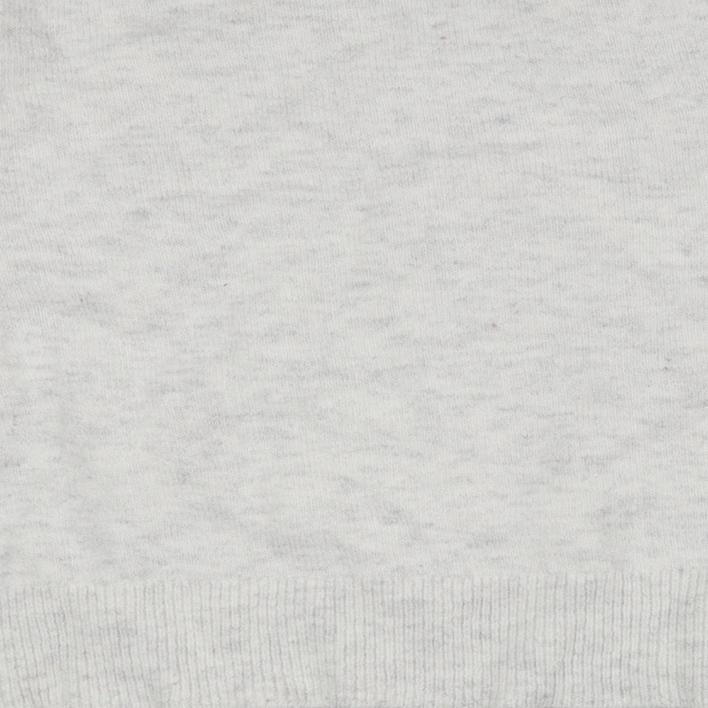 Womens UK Size L Marks and Spencer Grey Pullover Jumper