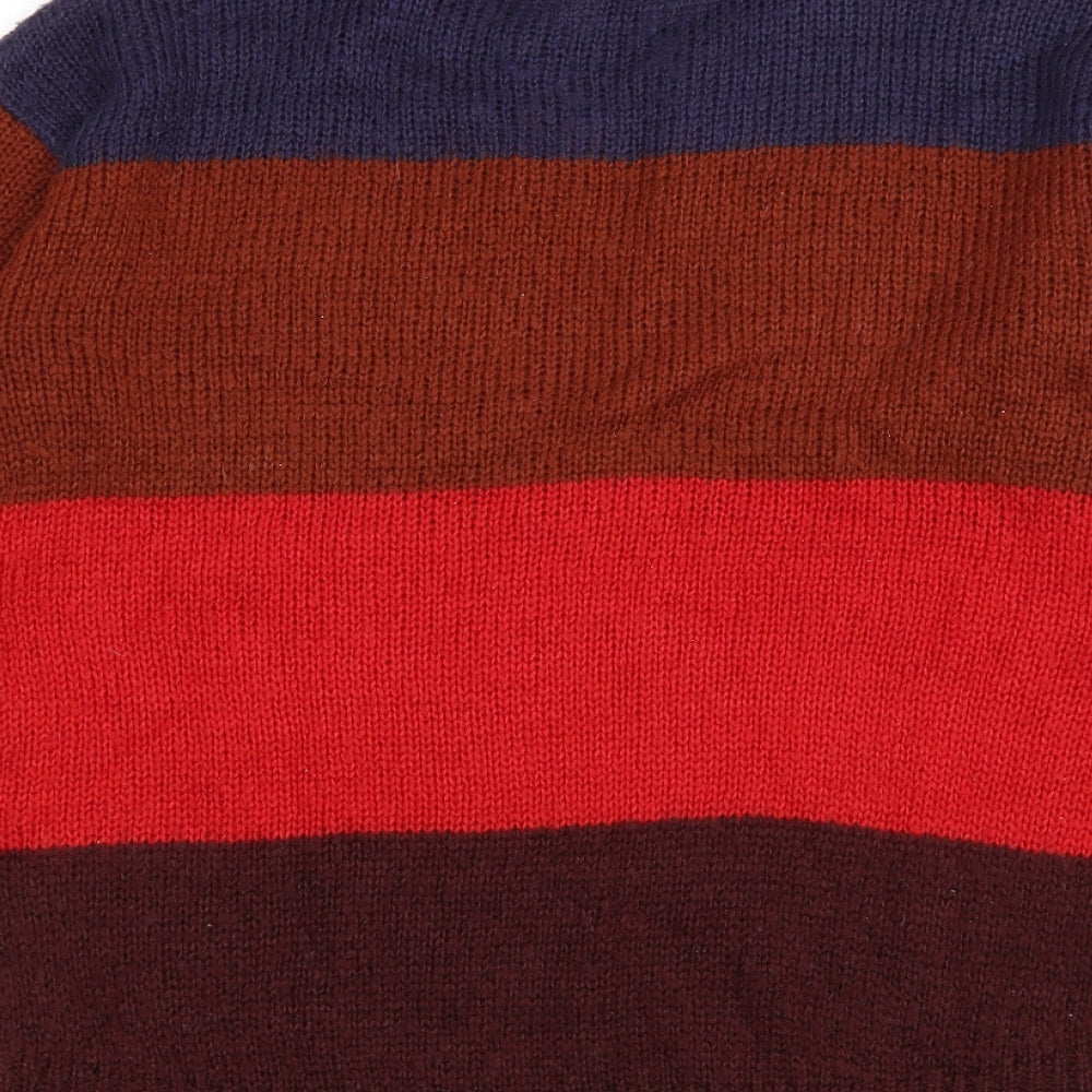Womens UK Size S New Look Multicoloured Pullover Jumper