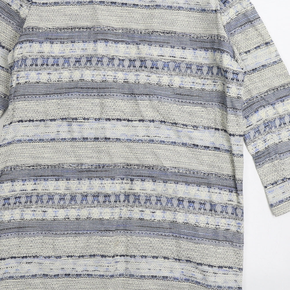Womens UK Size XS H&M Blue Cardigan Jumper