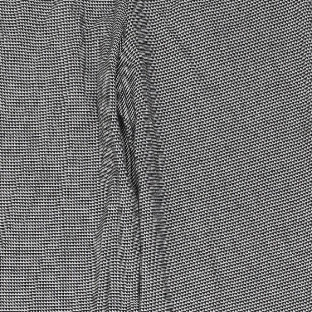 Womens UK Size 12 Marks and Spencer Regular Fit Grey Trousers